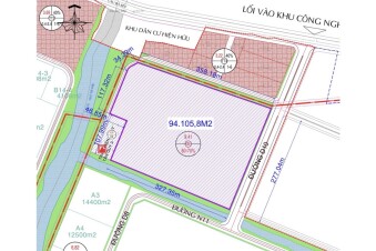 Cho Thuê Đất 94.105M² Xây Kho Theo Yêu Cầu – Vị Trí Đẹp – Hợp Đồng Dài Hạn Từ 5 Năm